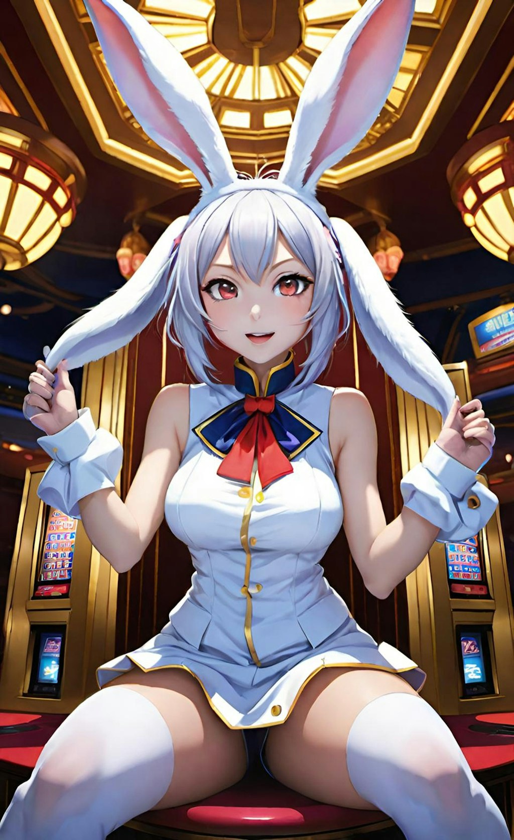 [12枚] Casino Tata8 Store No.5's bunny girls 昼の部（Casino Tata8の5-1）