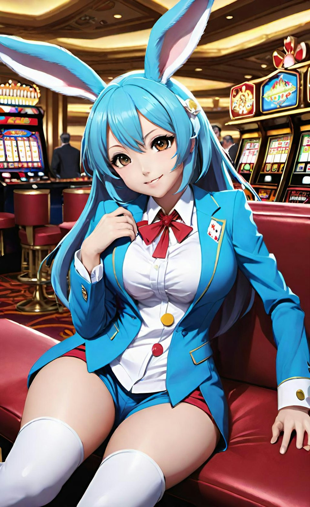 [12枚] Casino Tata8 Store No.5's bunny girls 昼の部（Casino Tata8の5-1）