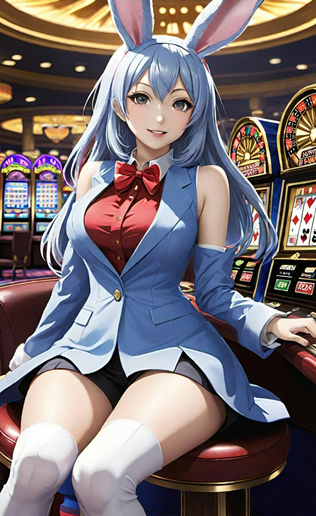 [12枚] Casino Tata8 Store No.5's bunny girls 昼の部（Casino Tata8の5-1）