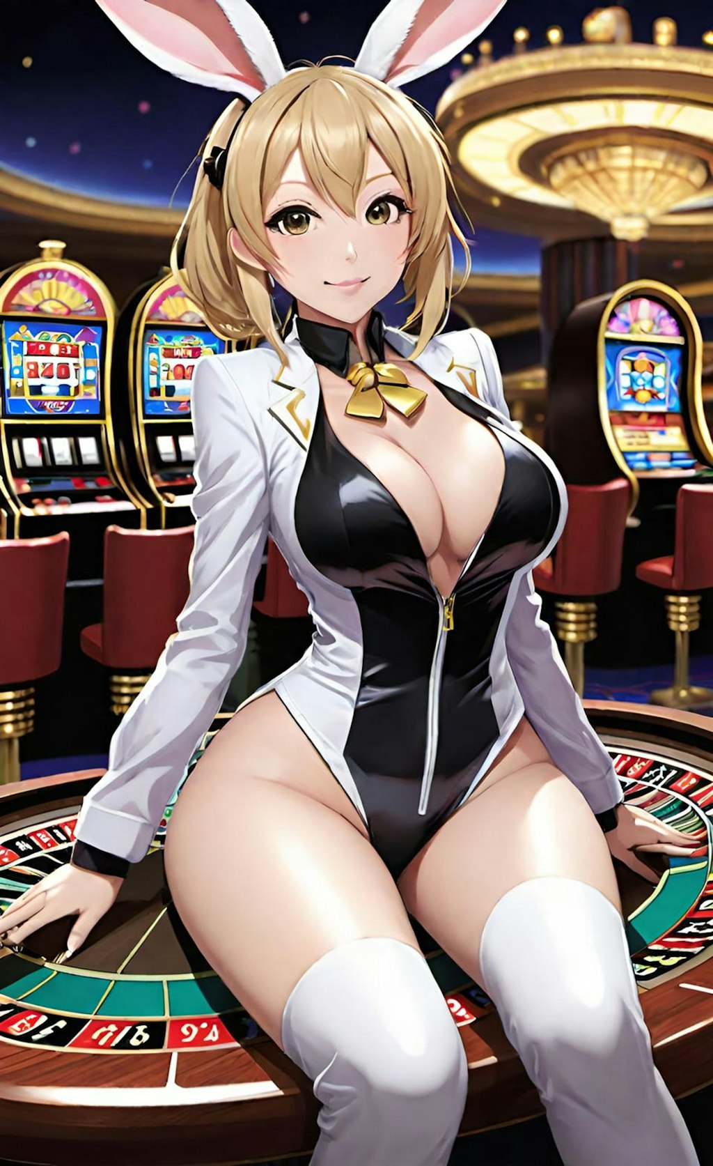 [12枚] Casino Tata8 Store No.5's bunny girls 昼の部（Casino Tata8の5-1）