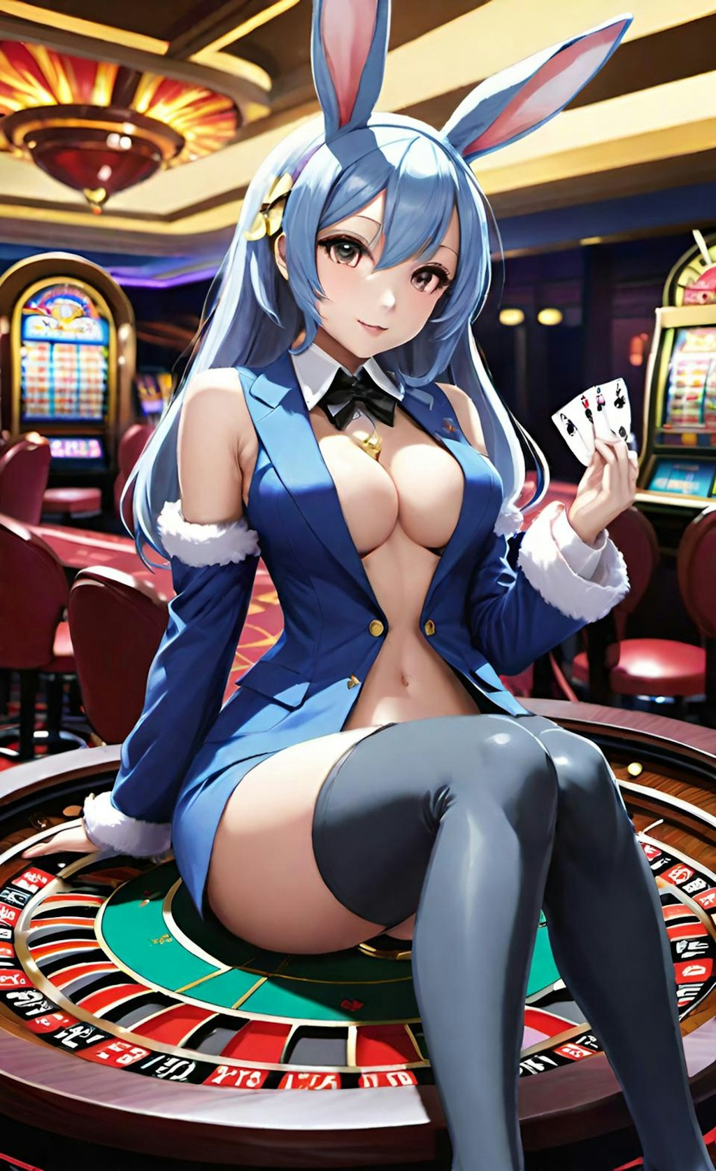 [12枚] Casino Tata8 Store No.5's bunny girls 昼の部（Casino Tata8の5-1）