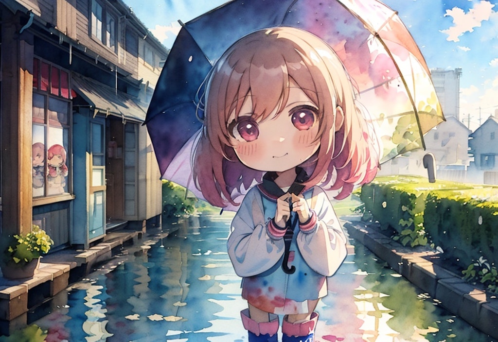 雨上がり