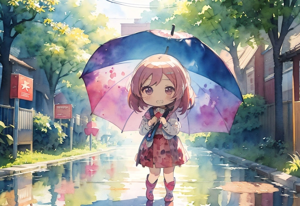 雨上がり