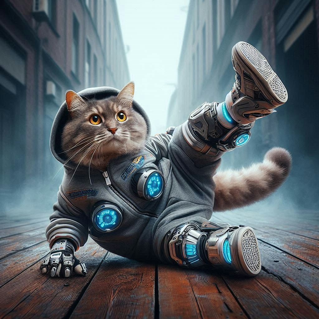 パワードスーツ猫