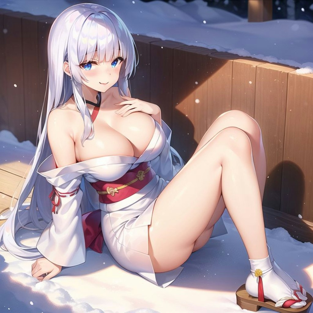 たわわな雪女さん①