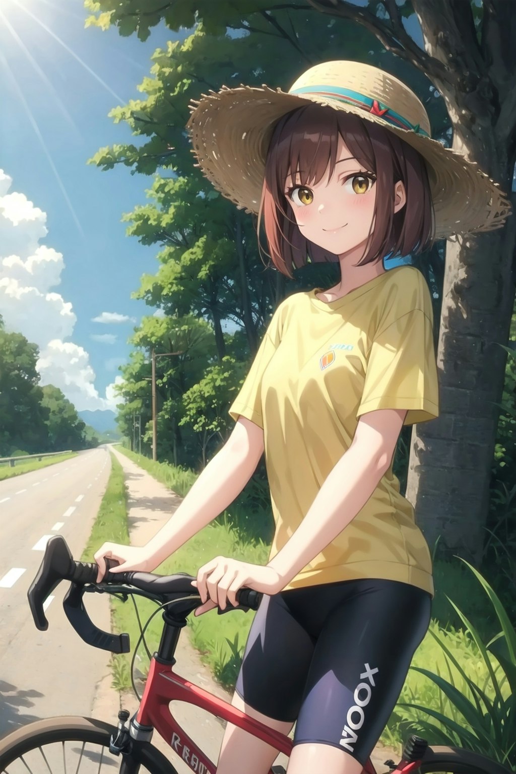 自転車でおでかけ