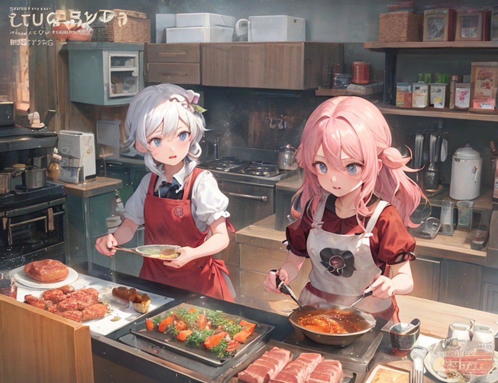 謎料理を作る少女