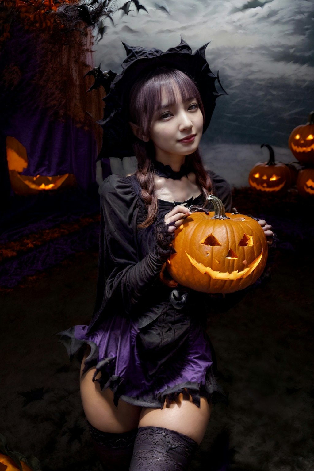 魔女のお姉さん（ハロウィン）①