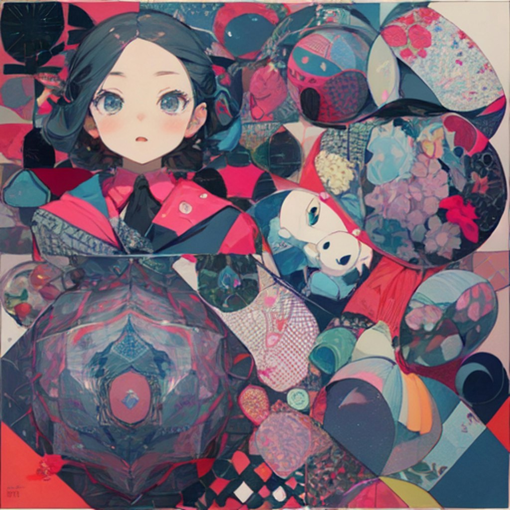 vasarely girl習作集２