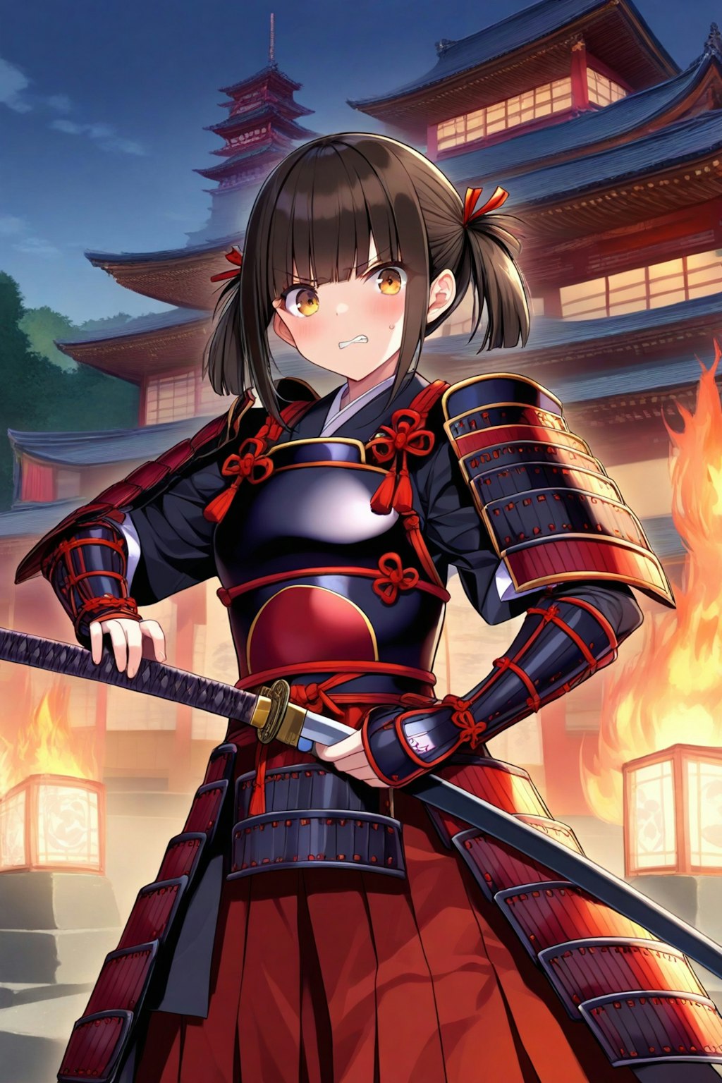 fire and samurai