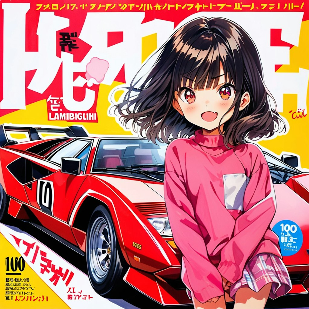 一昔前の雑誌風