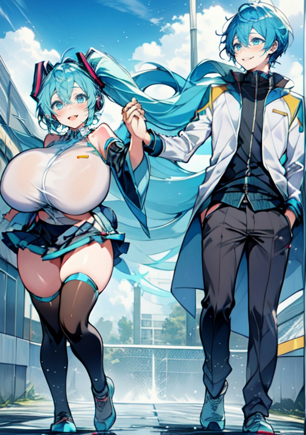 miku kaito Coupling