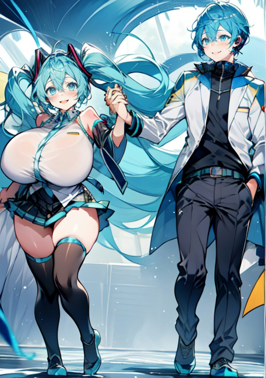 miku kaito Coupling