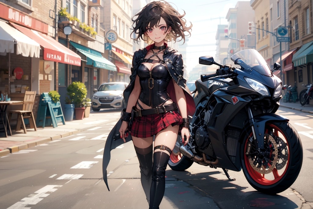 バイク女子