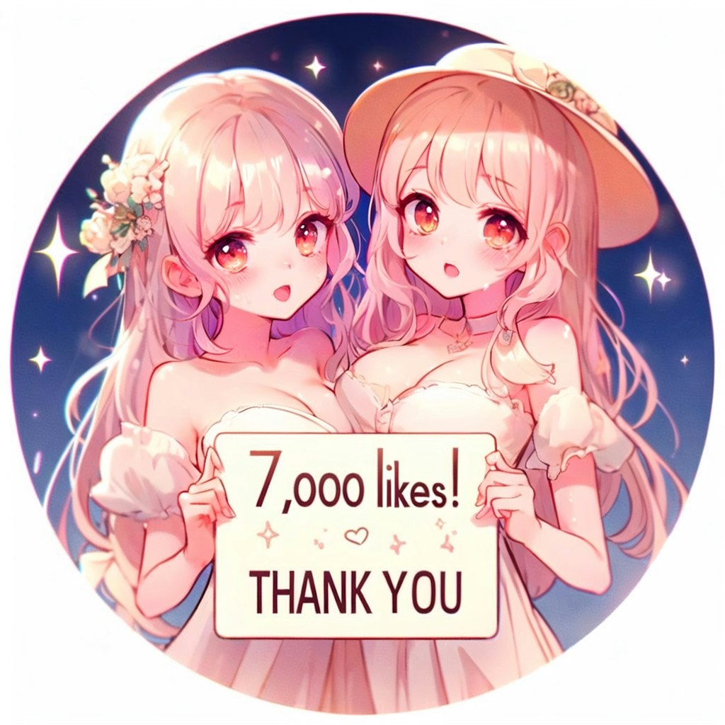 感謝・感謝！！７，０００いいね♡