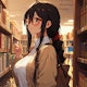 図書室の田中さん